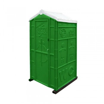 Мобильная туалетная кабина Стандарт Плюс зеленая