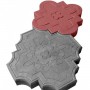 Комплект форм для тротуарной плитки SP Клевер краковский шагрень ф11022+Ф11023