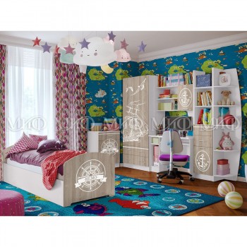 Комплект мебели для детской комнаты МиФ Немо