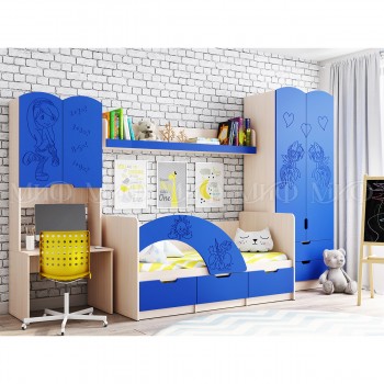 Комплект мебели для детской комнаты МиФ Юниор-3
